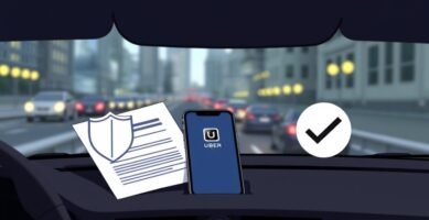 Are Uber drivers insured during rides?