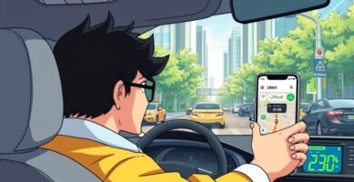 How can Uber drivers minimize fuel costs?