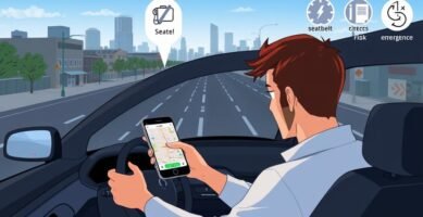 How do Uber drivers avoid unsafe areas?