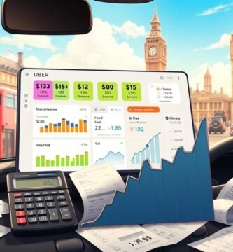 How do Uber drivers calculate expenses?
