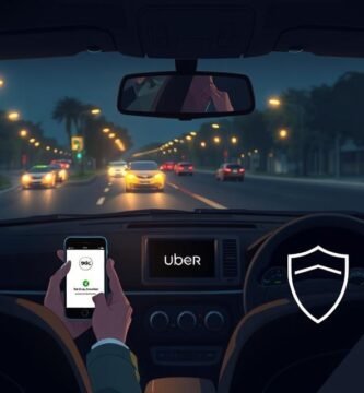 How do Uber drivers ensure their safety?