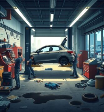 How do Uber drivers handle vehicle repairs?
