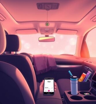 How do Uber drivers make rides more comfortable?