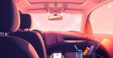 How do Uber drivers make rides more comfortable?