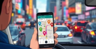 How do Uber drivers use the GPS efficiently?