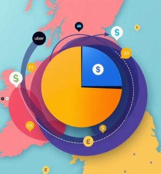 How does Uber split fares with drivers?