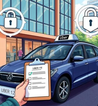How does the UK DBS check work for Uber drivers?