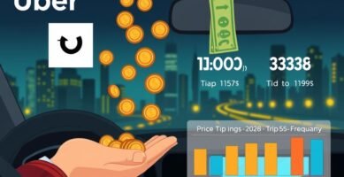 How often do Uber drivers get tips?