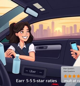 How to get five-star ratings as an Uber driver?