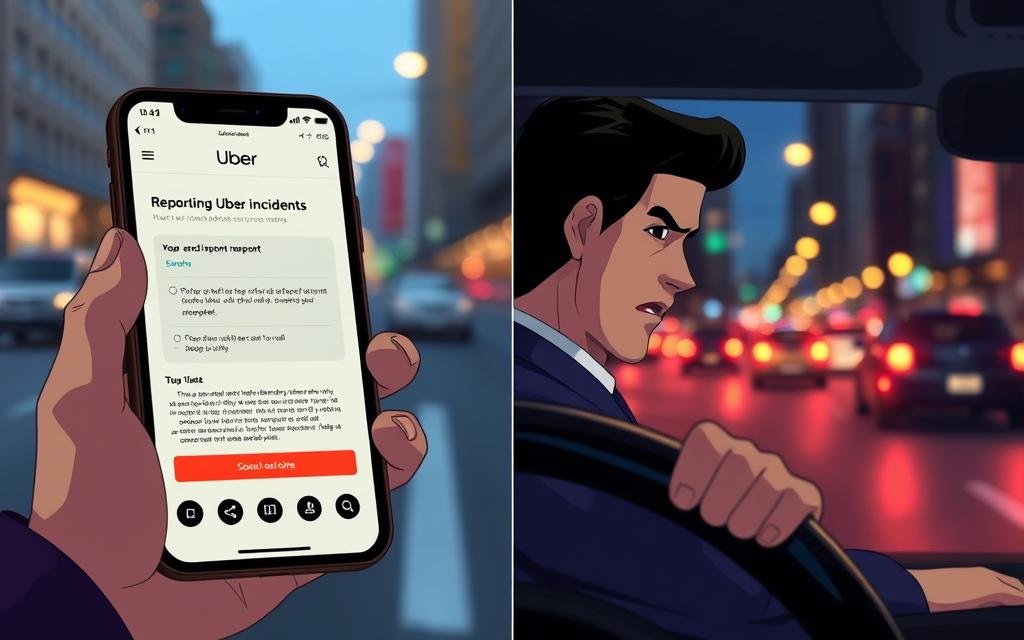 How to report incidents with Uber