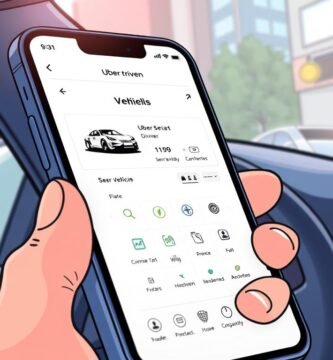 How to update vehicle information on Uber driver app?