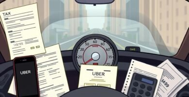 Uber driver mileage deduction