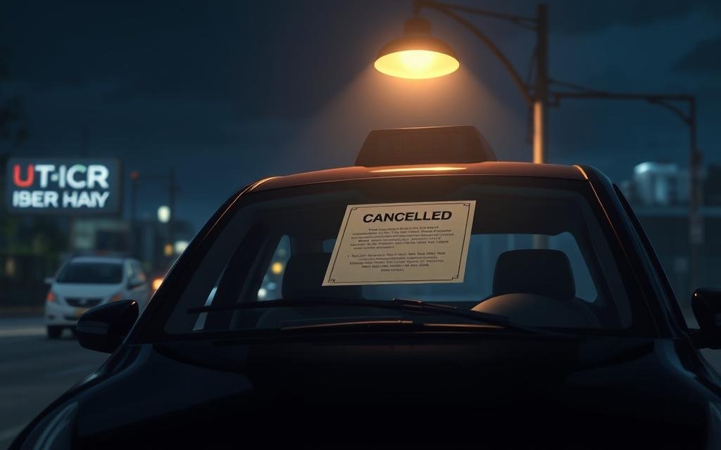 Uber driver violation consequences