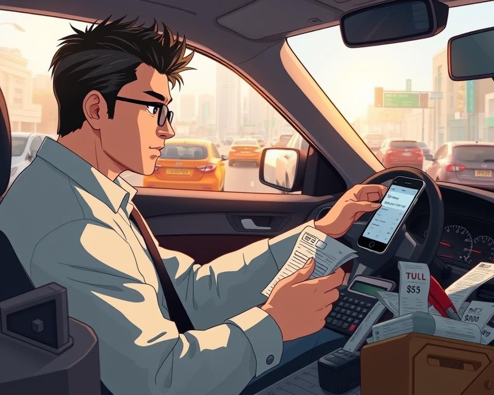 Uber expenses calculation