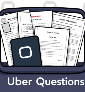 What documents are required for Uber driver application?