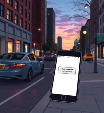 What happens if an Uber driver cancels a ride?