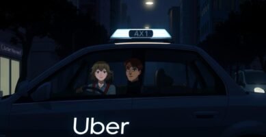 What happens if an Uber driver feels threatened?