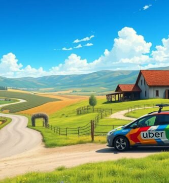 What is it like driving for Uber in rural areas?