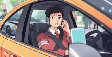 What should Uber drivers do in case of an accident?