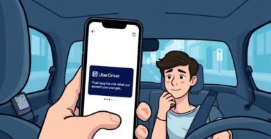 What to do if Uber driver app crashes during a ride?