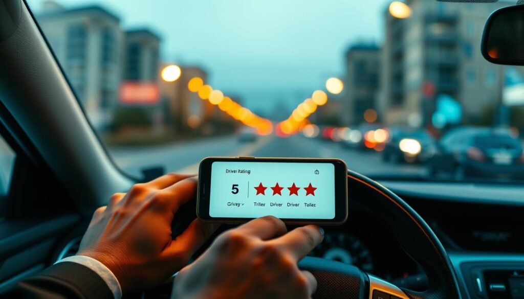 Uber driver rating tips
