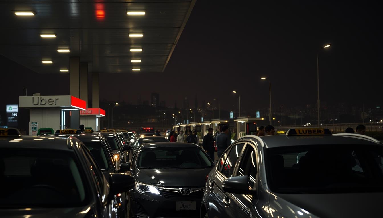 Are Uber Drivers Allowed to Stop for Gas in the UK?