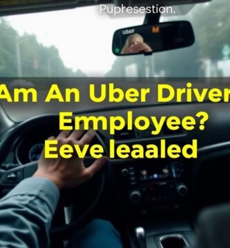 are uber drivers employees