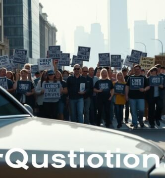 are uber drivers on strike