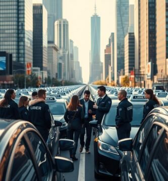 are uber drivers self employed