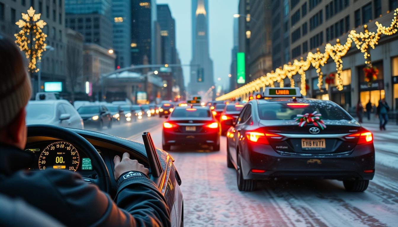 Are Uber Drivers Working on Christmas Day? A Case Study
