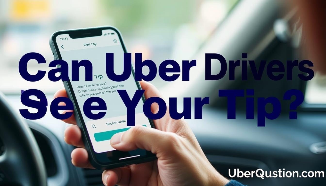 Can Uber Drivers See Your Tip? Find Out Now.