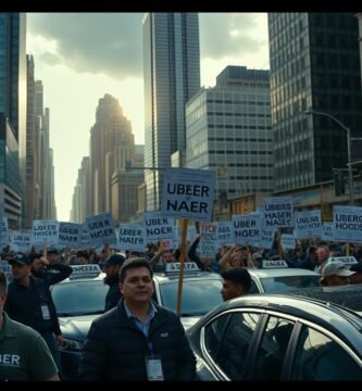 did uber drivers go on strike