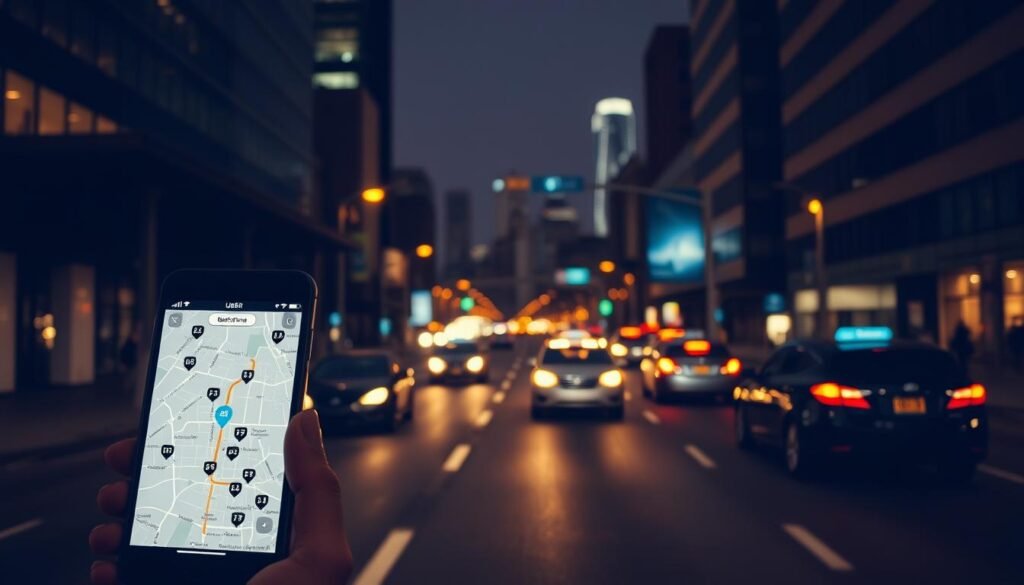 how to see where uber drivers are