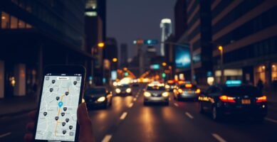 how to see where uber drivers are