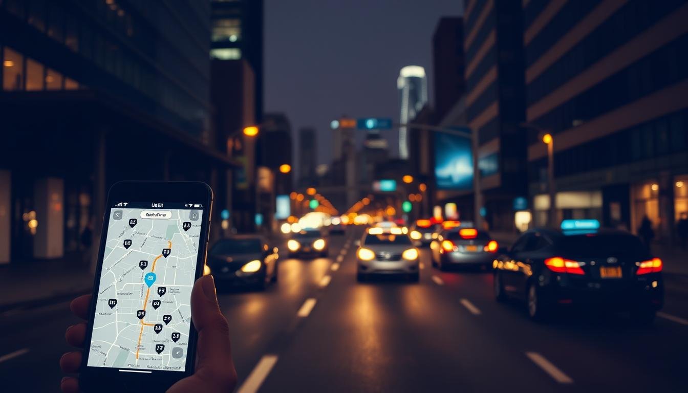 how to see where uber drivers are