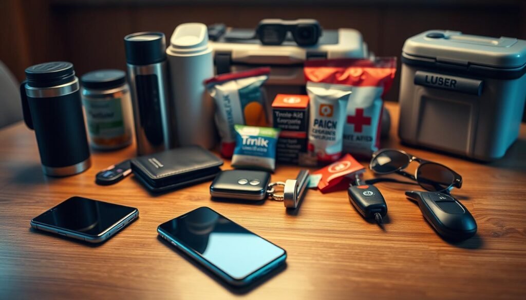 items for uber driver