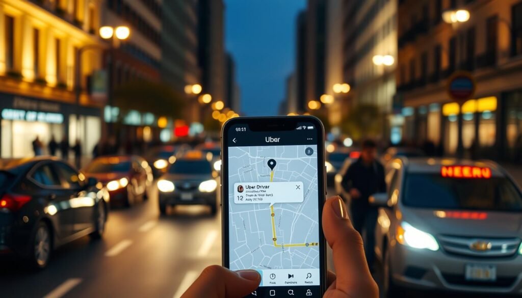 track uber driver location
