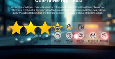 what do uber drivers rate passengers on