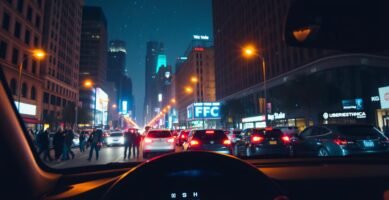 what uber drivers see